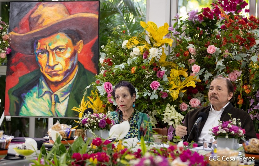 presidente-daniel-ortega-vicepresidenta-rosario-murillo