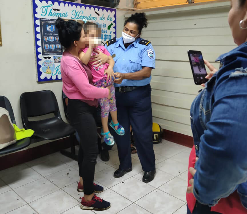 nina-recuperada-juigalpa-policia nacional
