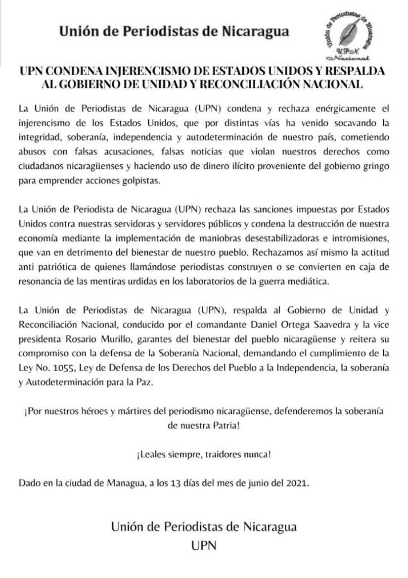 comunicado