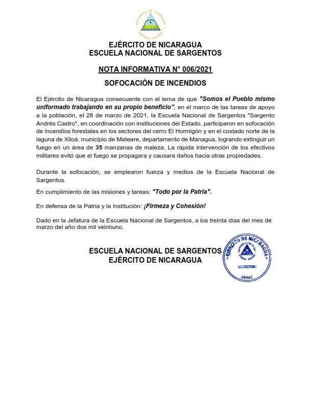 INCENDIO
