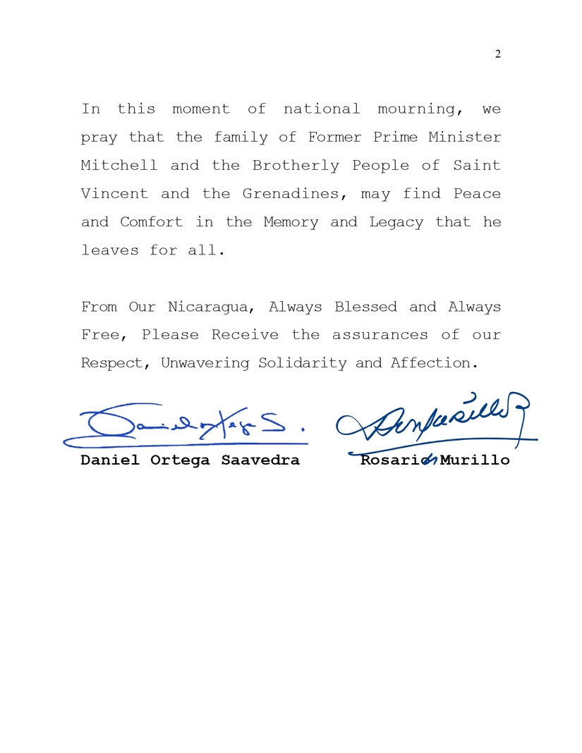 condolencias