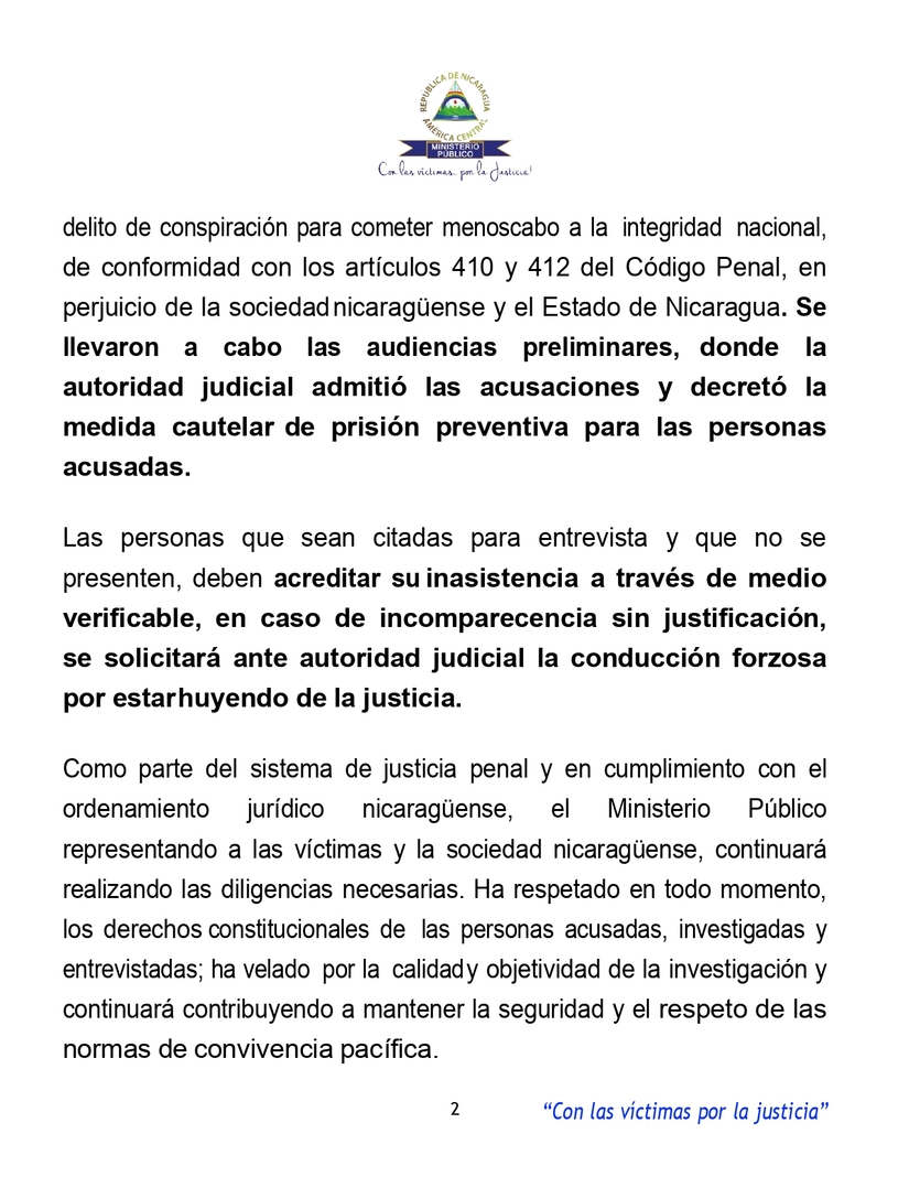 comunicado