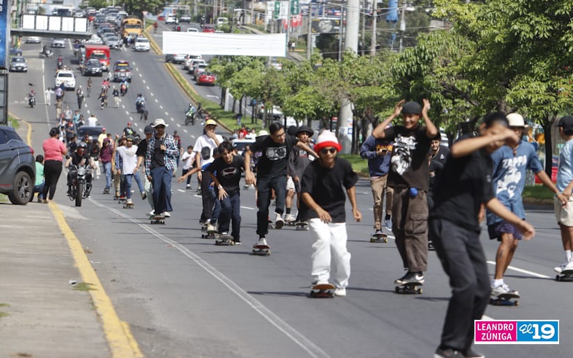 skateboarding