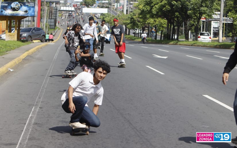 skateboarding