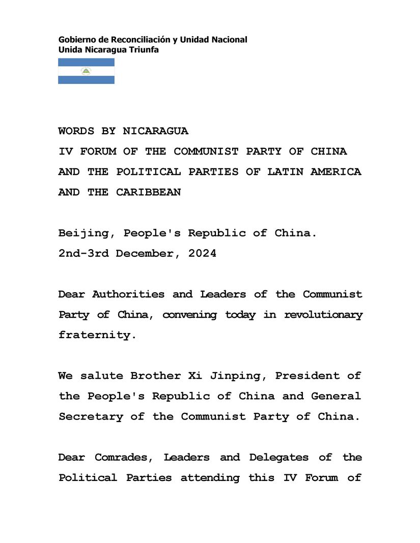 PALABRAS-DE-NICARAGUA-EN-IV-FORO-DEL-PC-DE-CHINA-(ENG)---2-Y-3-DIC-2024_01