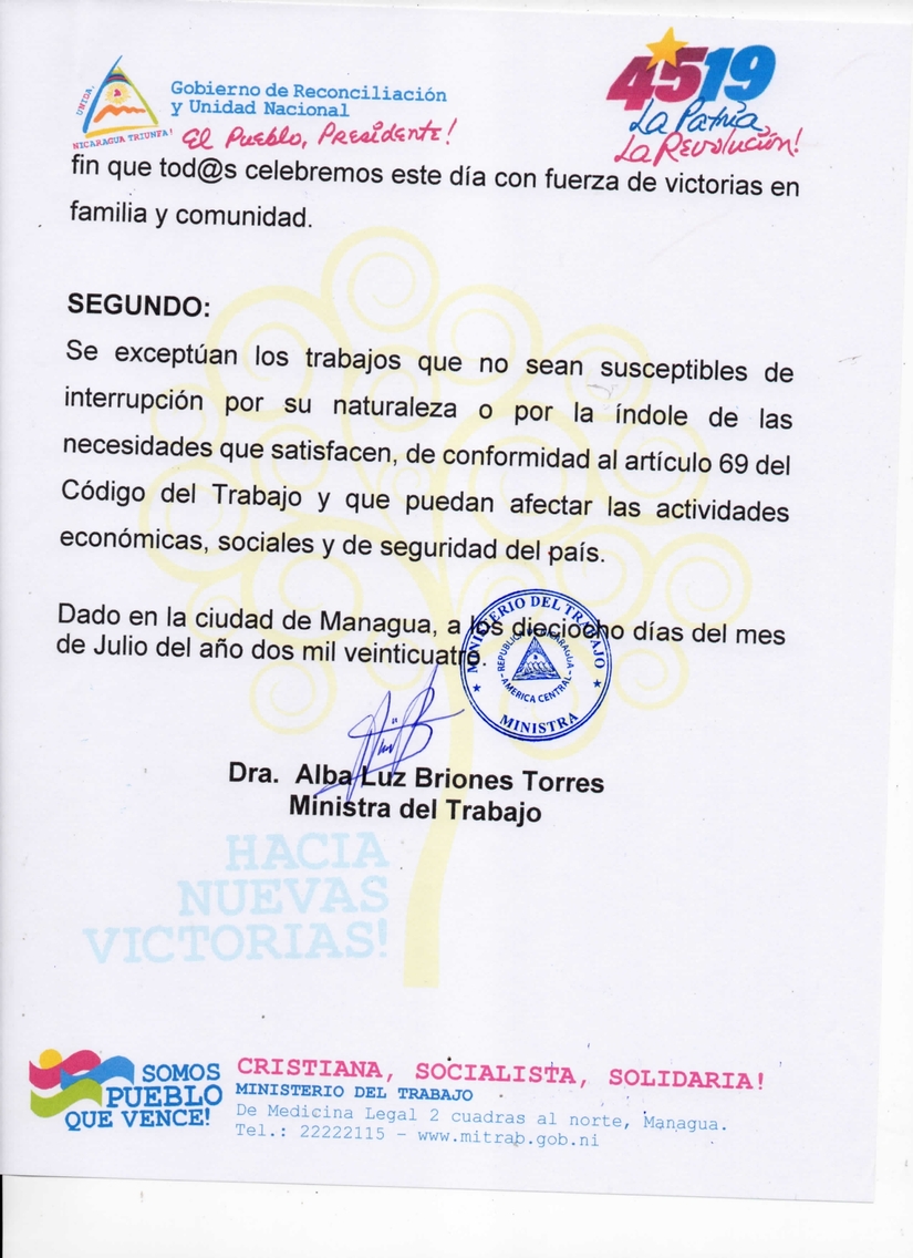 COMUNICADO