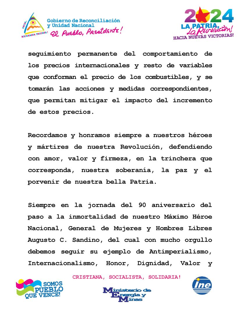 comunicado