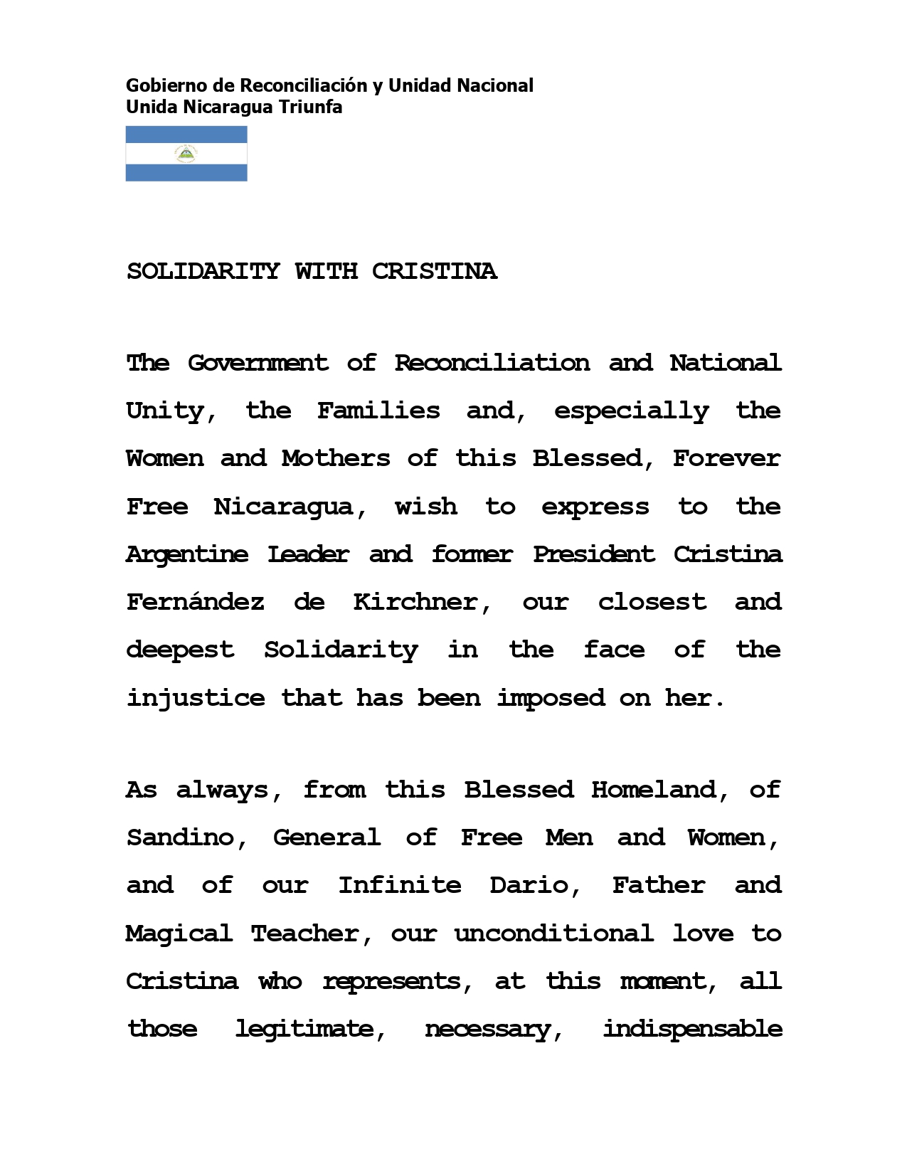 MENSAJE-DE-SOLIDARIDAD-CON-LA-CRA-CRISTINA-FERNANDEZ-DE-K-17-6-2025_ingles_page-0001