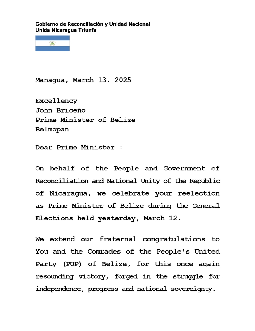 MENSAJE-AL-PRIMER-MINISTRO-DE-BELICE-(ENG)---13-MARZO-2025_page-0001