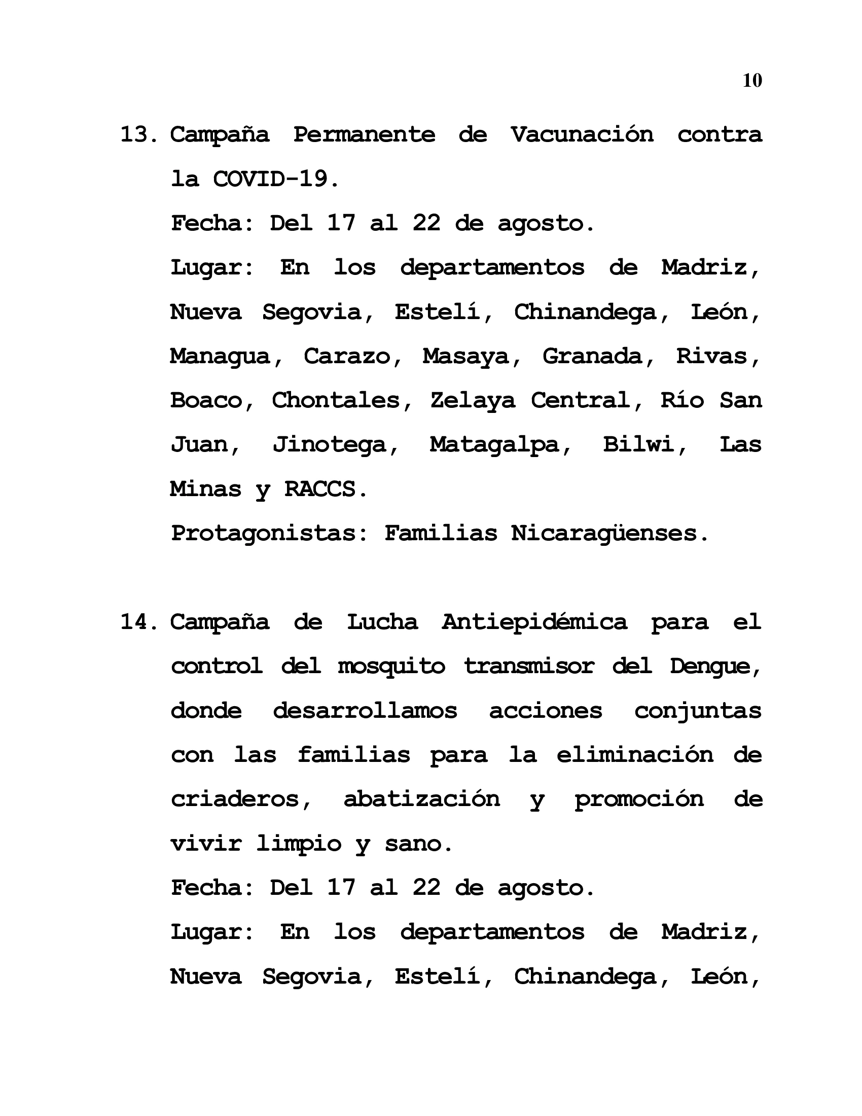 MINSA10
