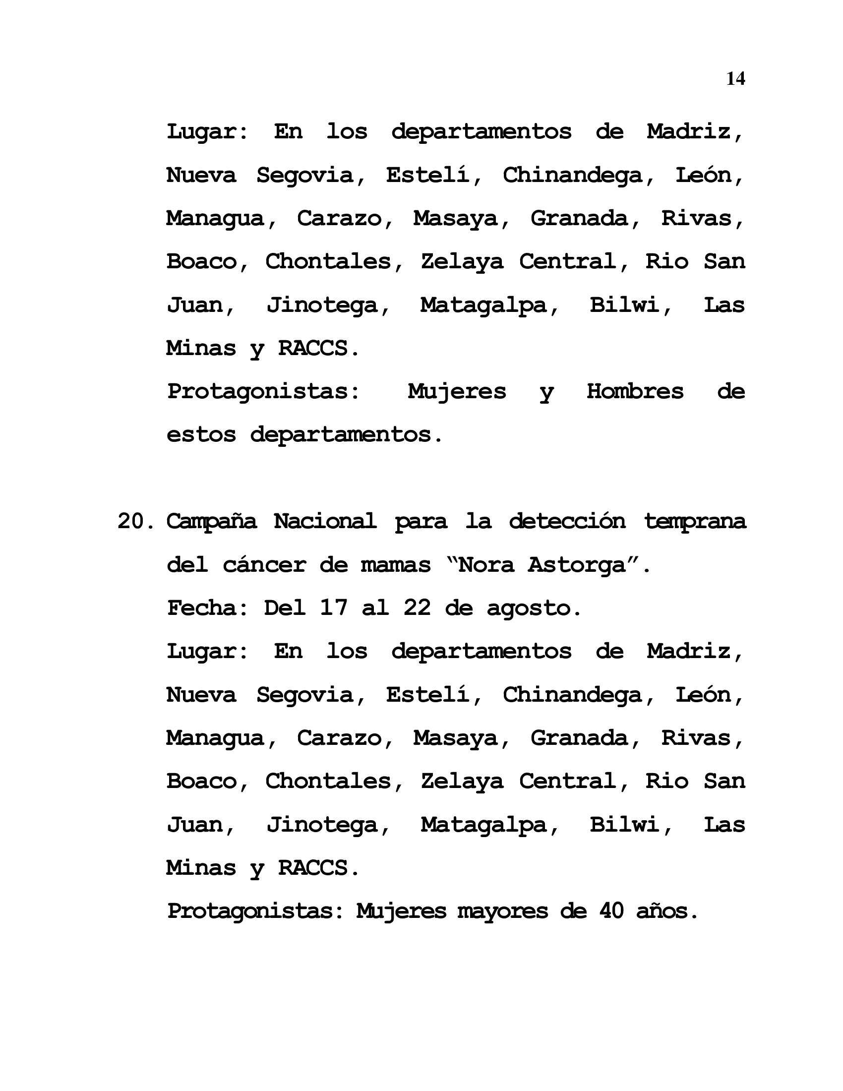 MINSA14