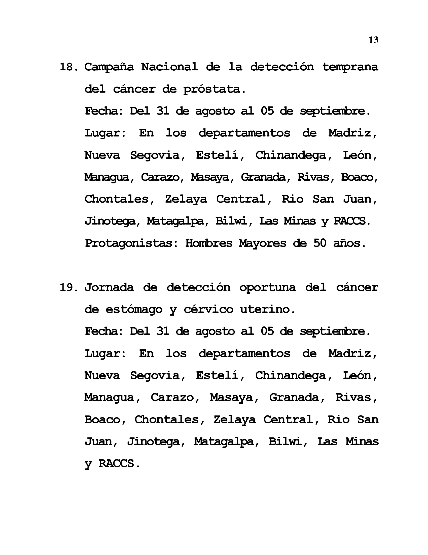 MINSA13