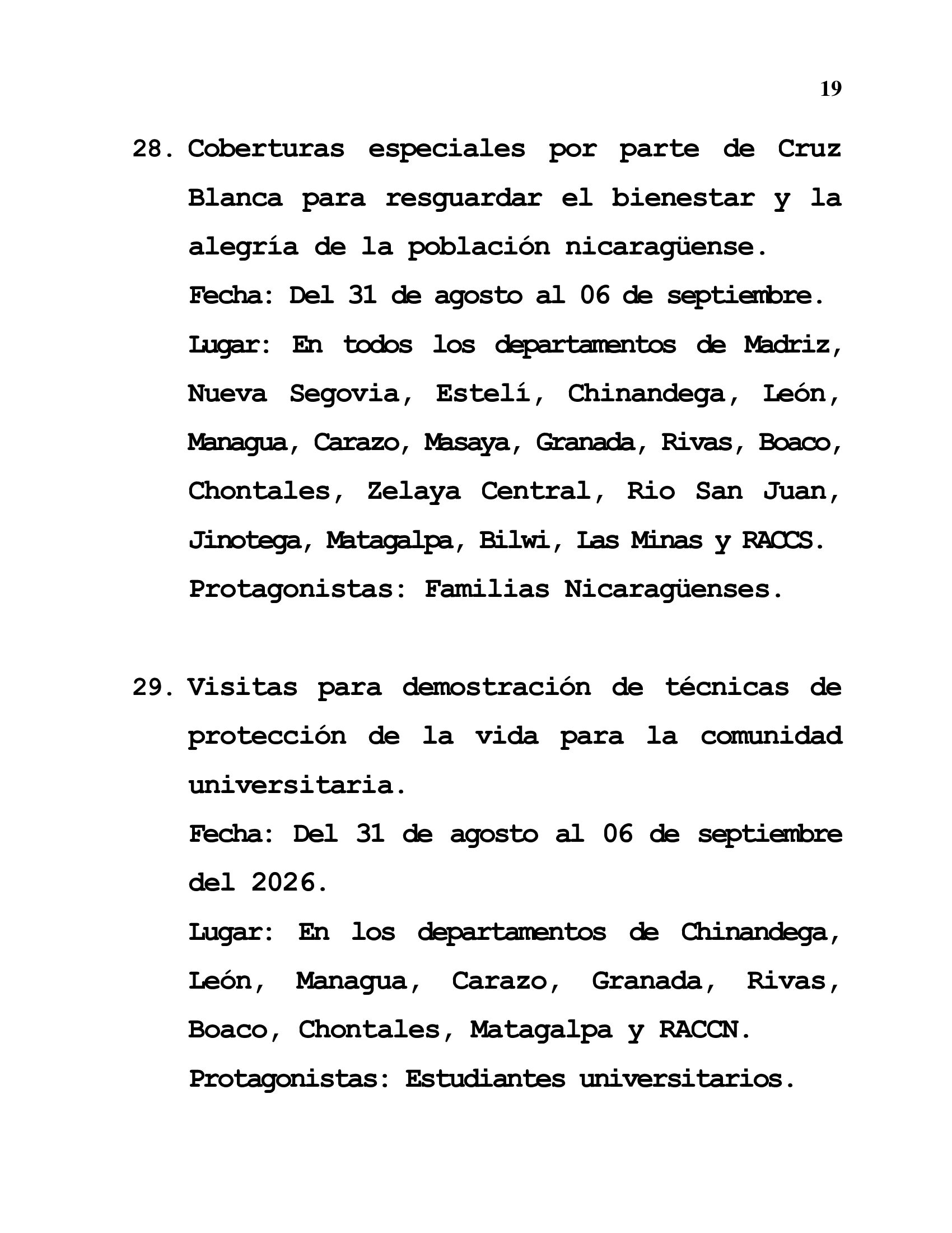 MINSA19