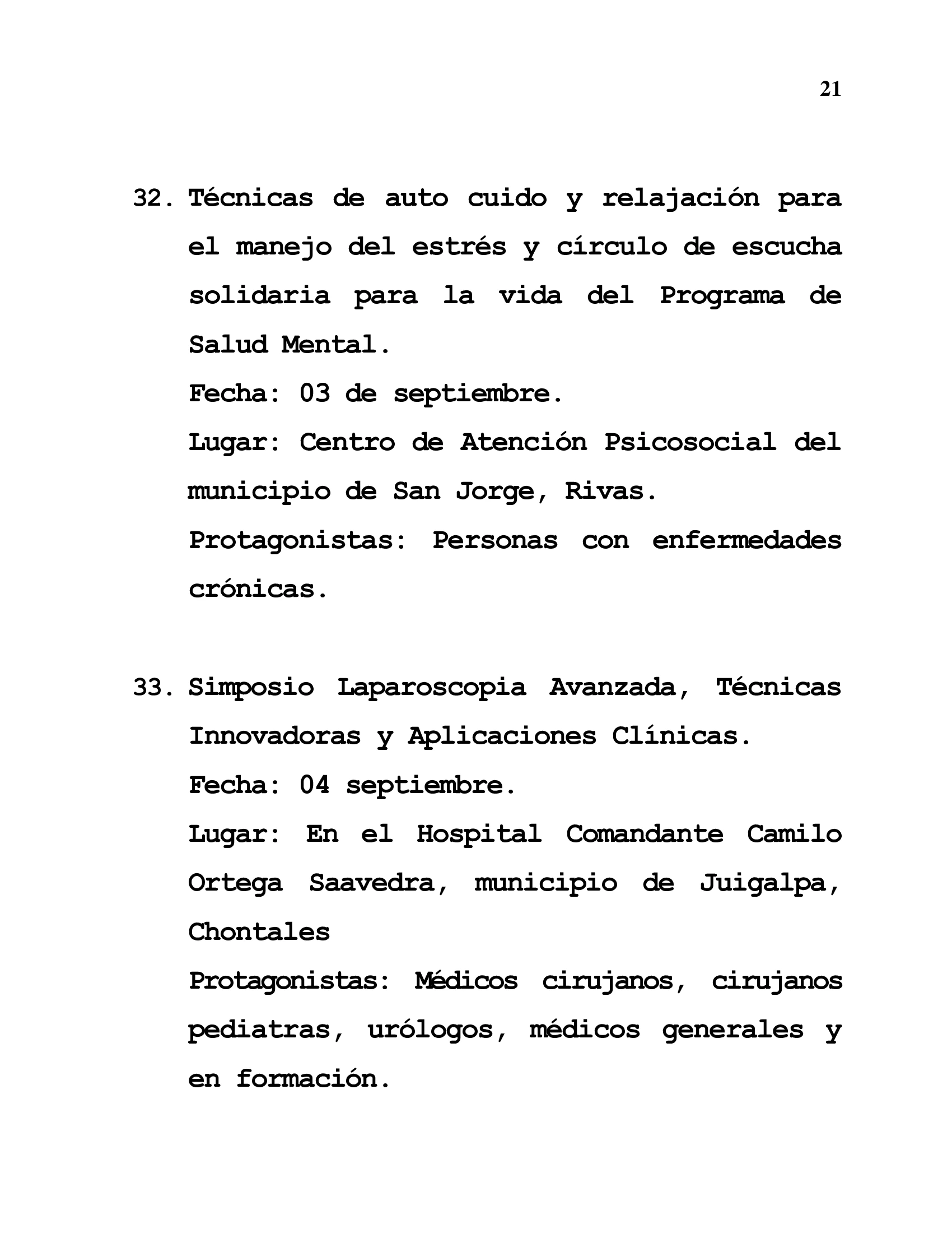 MINSA21