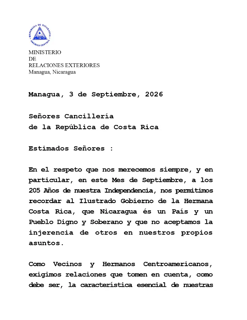 MINREX---CARTA-A-CANCILLERIA-DE-COSTA-RICA---03-SEPT-2026_page-0001