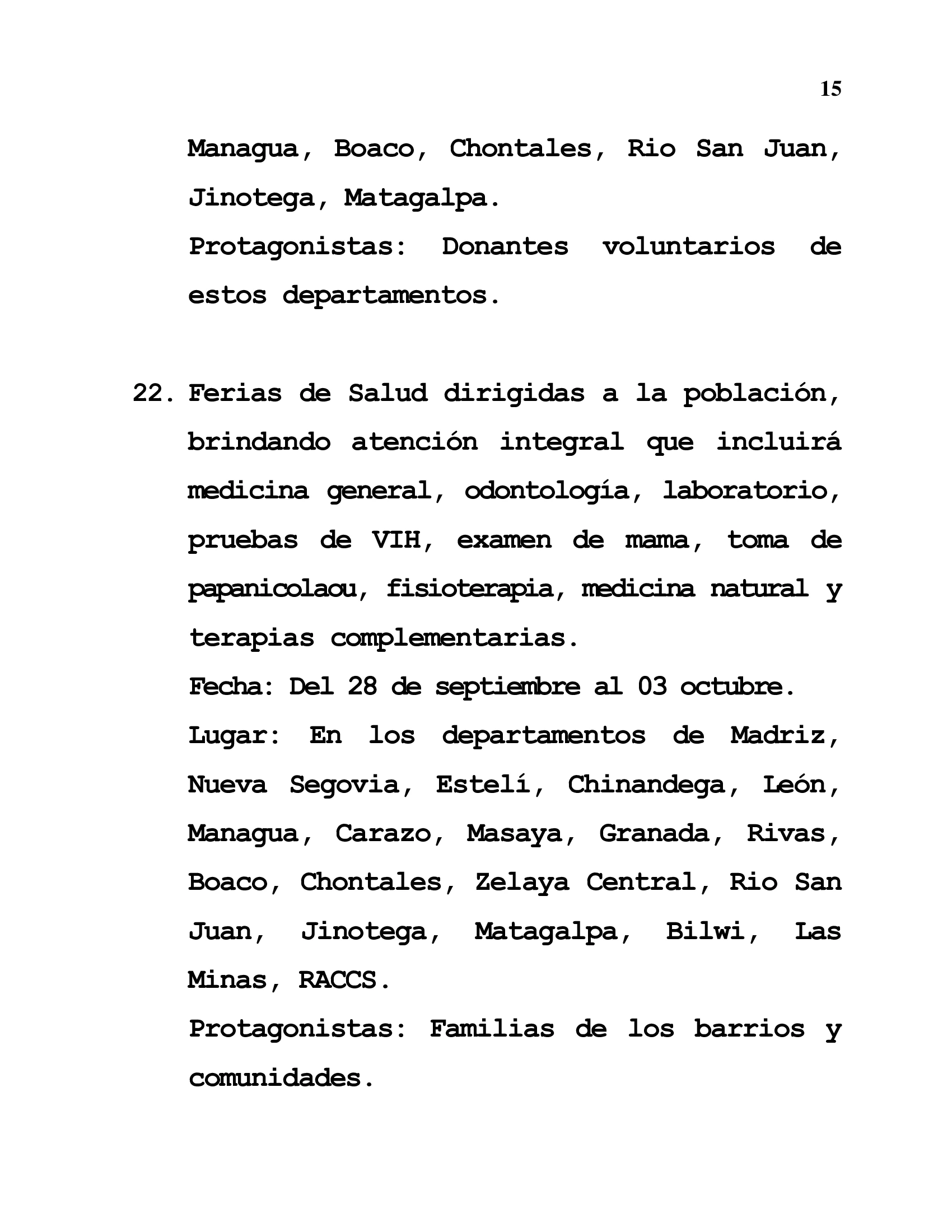 MINSA15